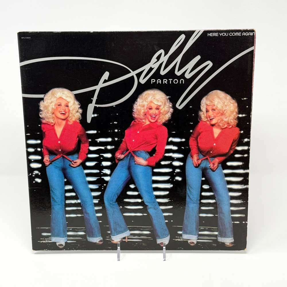 Dolly Parton Here You Come Again 1977 RCA Victor AFL1-2544 Gatefold Vinyl LP